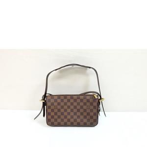 Louis Vuitton Pm Damier Handbag Ebene Ravello Brown